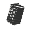 Organisateur de feutres nid d'abeille personnalisable – Rangement modulable pour coloriage